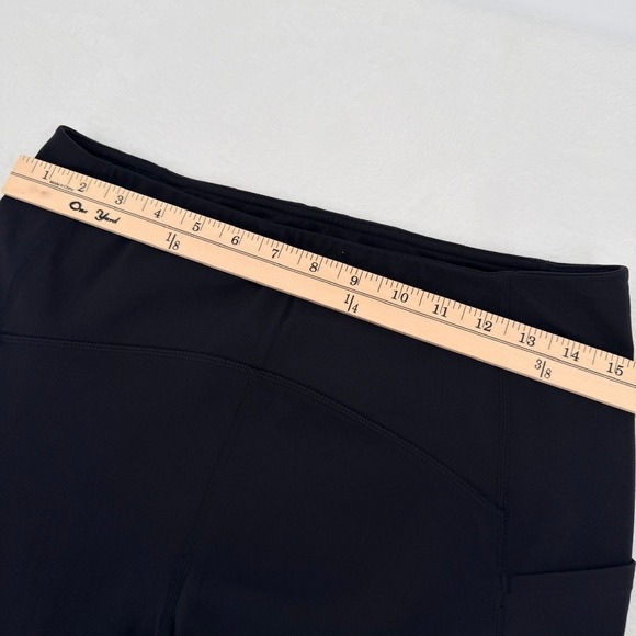 Zella Black High Rise Pocket Leggings Large NWOT Athleisure - Picture 4 of 15